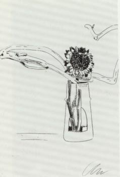 [Andy Warhol Flowers (Black & White)]