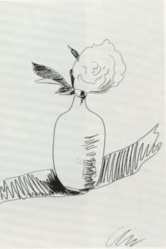 [Andy Warhol Flowers (Black & White)]