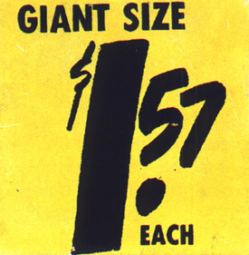 [Andy Warhol $1.57 Giant Size]