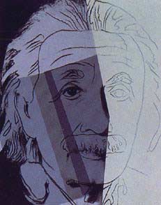 [Andy Warhol Ten Portraits of Jews of the Twentieth Century<br>Albert Einstein]