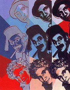[Andy Warhol Ten Portraits of Jews of the Twentieth Century<br>The Marx Brothers]