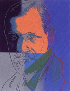 [Andy Warhol Ten Portraits of Jews of the Twentieth Century<br>Sigmund Freud]