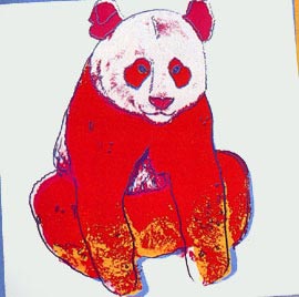 [Andy Warhol Endangered Species: Giant Panda]