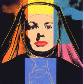 [Andy Warhol Ingrid Bergman; The Nun]