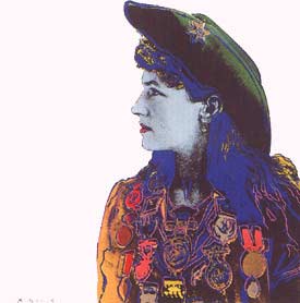 [Andy Warhol Cowboys and Indians; Annie Oakley]