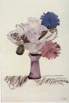 [Andy Warhol Flowers (Hand-Colored)]