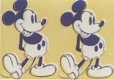 [Andy Warhol Double Mickey Mouse]