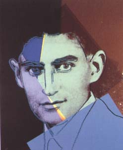 [Andy Warhol Ten Portraits of Jews of The Twentieth Century - Franz Kafka]