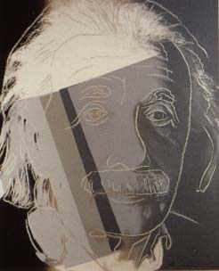[Andy Warhol Ten Portraits of Jews of The Twentieth Century - Albert Einstein]