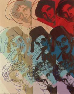 [Andy Warhol Ten Portraits of Jews of The Twentieth Century - The Marx Brothers]