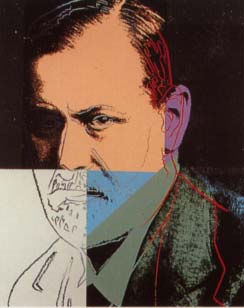 [Andy Warhol Ten Portraits of Jews of The Twentieth Century - Sigmund Freud]