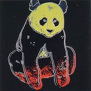 [Andy Warhol Endangered Spieces; Giant Panda]