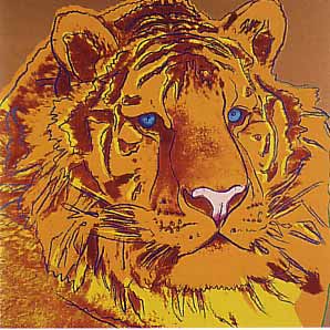 [Andy Warhol Endangered Spieces; Siberian Tiger]