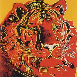 [Andy Warhol Endangered Spieces; Siberian Tiger]