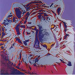 [Andy Warhol Endangered Spieces; Siberian Tiger]