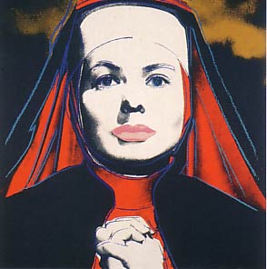[Andy Warhol Ingrid Bergman; The Nun]
