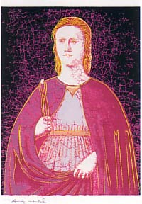 [Andy Warhol Saint Apollonia]