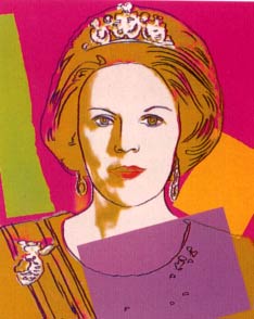 [Andy Warhol Reigning Queens: Queen Beatrix Of The Netherlands]