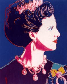 [Andy Warhol Reigning Queens: Queen Margrethe II Of Denmark]