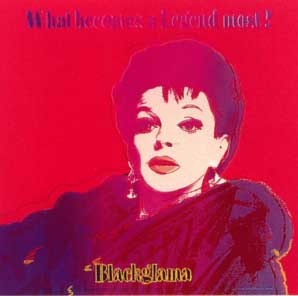 [Andy Warhol Ads: Blackglama (Judy Garland)]