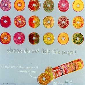 [Andy Warhol Ads: Life Savers]