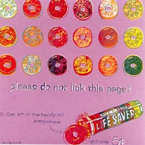 [Andy Warhol Ads: Life Savers]