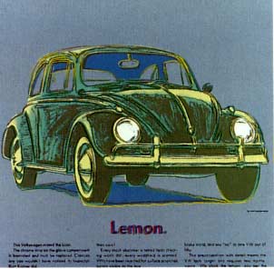[Andy Warhol Ads: Volkswagen]