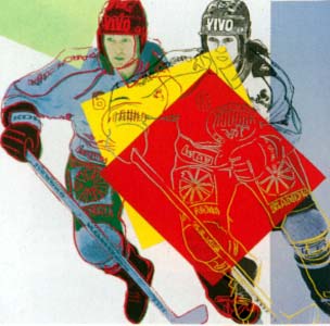 [Andy Warhol Frolunda Hockey Player]