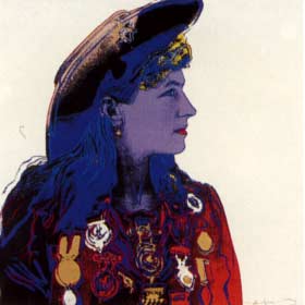 [Andy Warhol Cowboys and Indians; Annie Oakley]