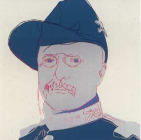 [Andy Warhol Cowboys and Indians; Teddy Roosevelt]