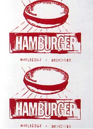 [Andy Warhol Hamburger (Double)]